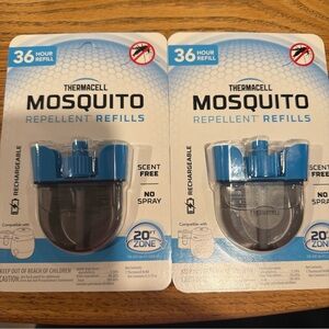 2 Thermacell ER136 Rechargeable Mosquito Repellent Refill New Sealed
